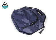 Custom Small Neoprene Lunch Bag  With Extra Pocket Neoprene Snack Bag